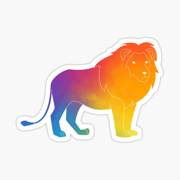 Item preview, Lion Rainbow designed and sold by 37jlee.
