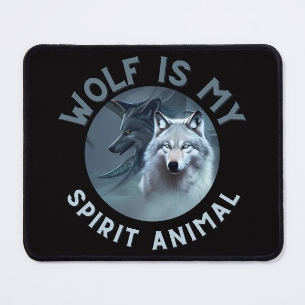 Item preview, wolf is my spirit animal designed and sold by pat227jc.