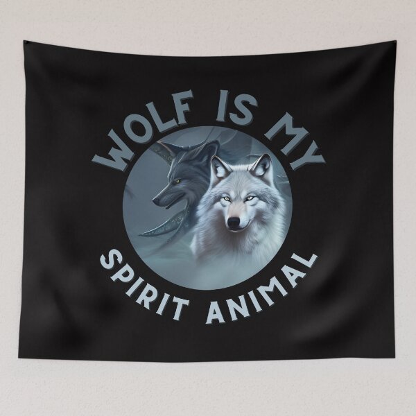 Item preview, wolf is my spirit animal designed and sold by pat227jc.
