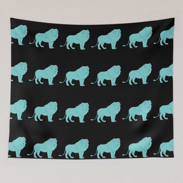 Item preview, Lion Teal designed and sold by 37jlee.