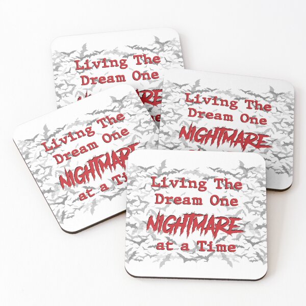 Item preview, Living The Dream One Nightmare At A Time designed and sold by one-more-shop.