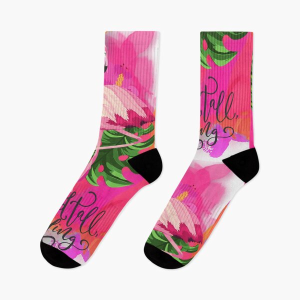 Artikelvorschau, Sabrina Farmer Art – Flamingo – Stand Tall Darling entworfen und verkauft von sabrinart42.