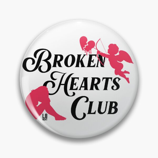 Item preview, Cupid's Broken Hearts Club designed and sold by MyMerch4u.