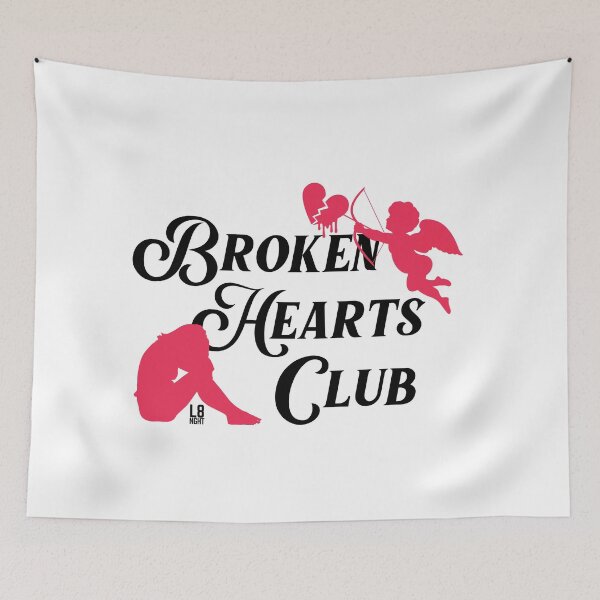 Item preview, Cupid's Broken Hearts Club designed and sold by MyMerch4u.