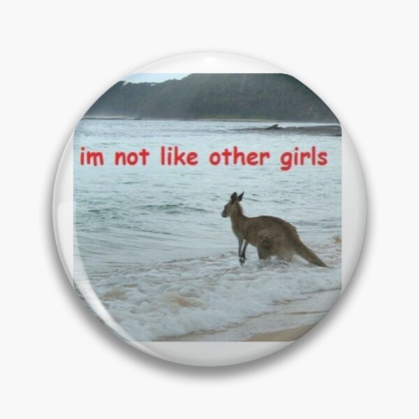 Item preview, "Im not like other girls" funny meme designed and sold by Ariilea.