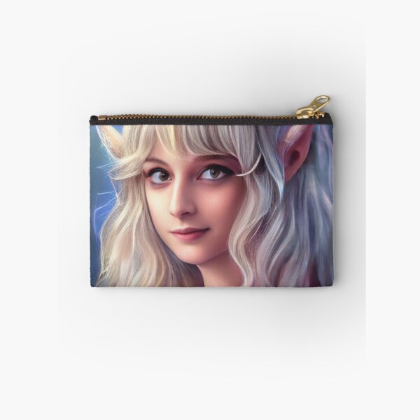Item preview, Mysterious Mona Lisa Elf: A portrait of youthful elegance and alluring mystery designed and sold by arcanemuse.