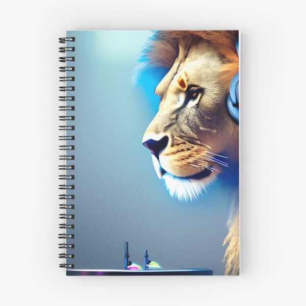 Item preview, A Lion Dj Wearing A Pair Of Headphones  designed and sold by ShopSunday.