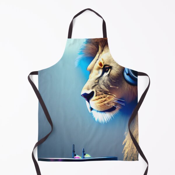 Item preview, A Lion Dj Wearing A Pair Of Headphones designed and sold by ShopSunday.