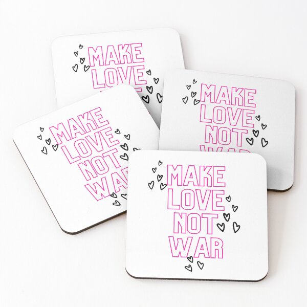 Item preview, Make Love Not War Valentines  designed and sold by earthandorigin.