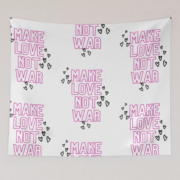 Item preview, Make Love Not War Valentines  designed and sold by earthandorigin.