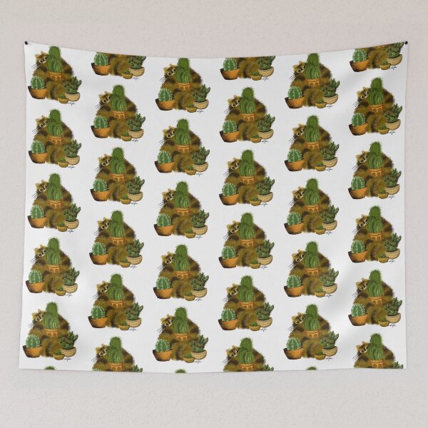 Item preview, Cat and Cactus designed and sold by MiniMatisse.