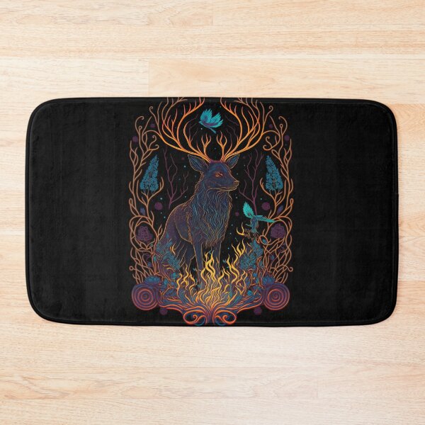 Item preview, Neon Celtic Stag designed and sold by AwakenedSoul.