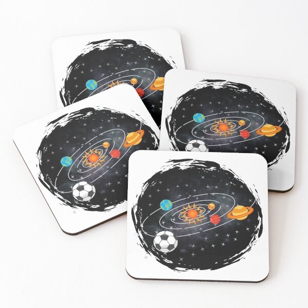 Item preview, Planet Soccer Solar System - white designed and sold by Evolved-LovinIt.