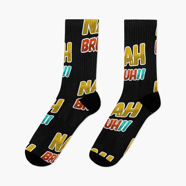 Item preview, Nah Bruh, funny millennials sayings, funny y2k designed and sold by mwebba2005.
