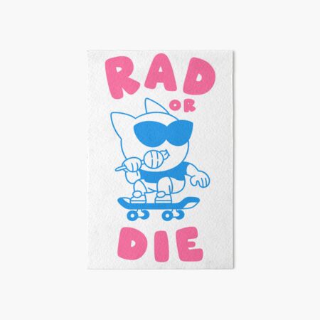Cat Rad oder Stirb Galeriedruck