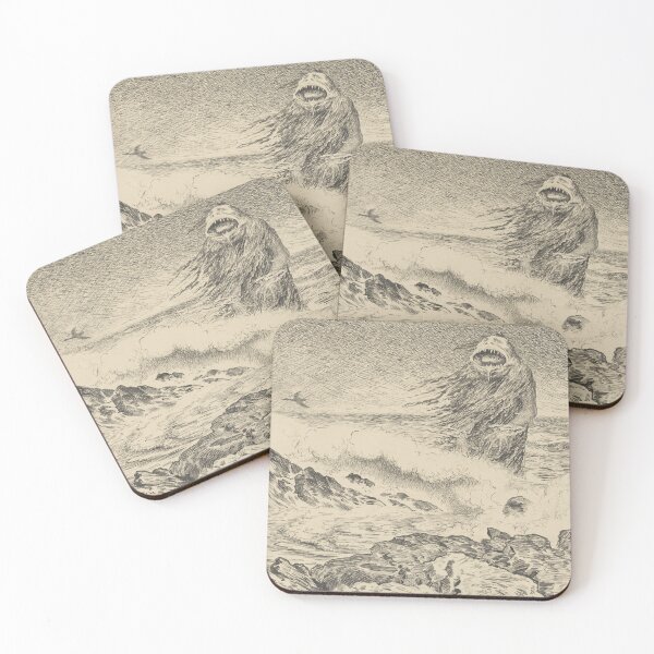 Item preview, Sea Monster by Theodor Kittelsen, 1887  designed and sold by Vintage Wall Art.