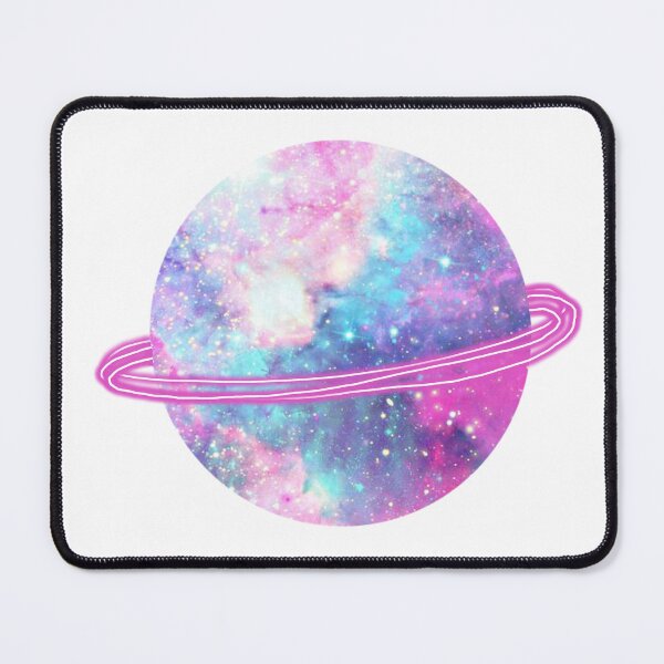Item preview, Galaxy planet neon designed and sold by PinkestLemonade.