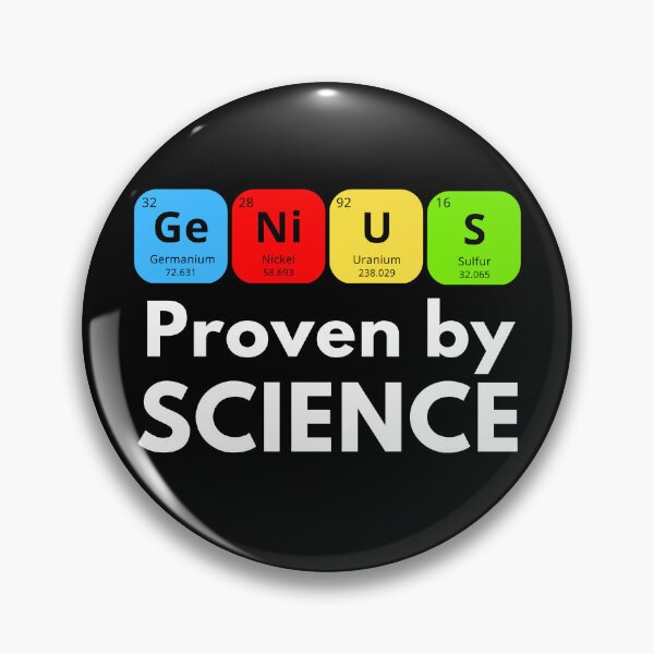 Item preview, Genius - Proven By Science designed and sold by Rusty-Gate98.