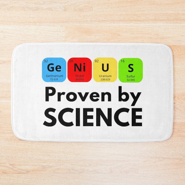 Item preview, Genius - Proven By Science designed and sold by Rusty-Gate98.