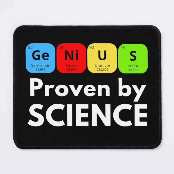 Item preview, Genius - Proven By Science designed and sold by Rusty-Gate98.