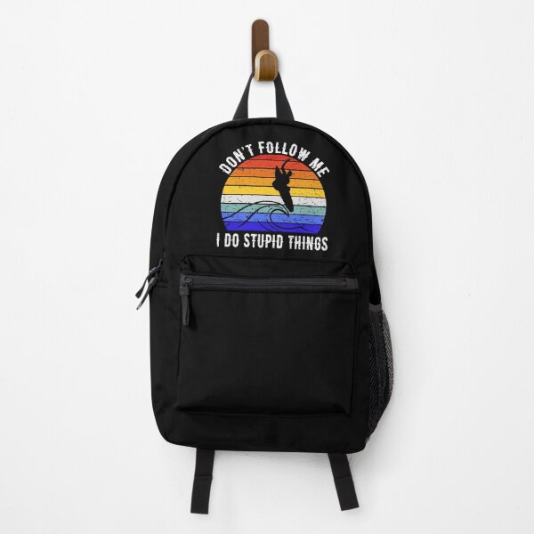 Item preview, Don't Follow Me I Do Stupid Things - Surf V designed and sold by Lemon Pepper.