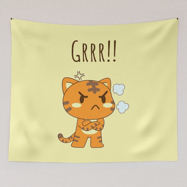Item preview, Angry Cat designed and sold by Nesro34.