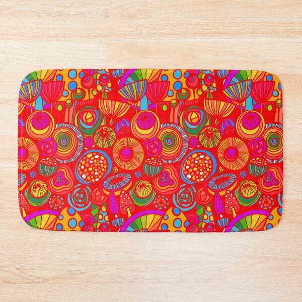 Item preview, Abstract Botanicals - Rainbow Red designed and sold by KarlyArtDesign.