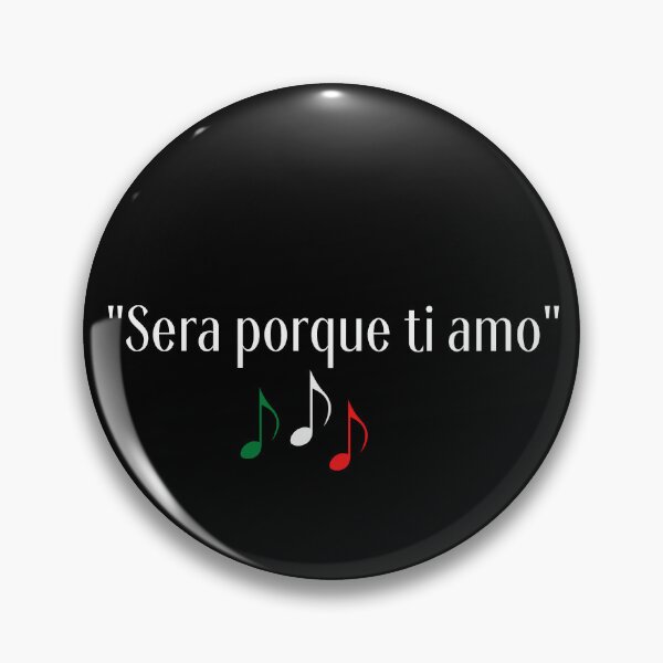 Item preview, "Sera porque ti amo" T-SHIRT ITALIAN SONG designed and sold by monoso0607.
