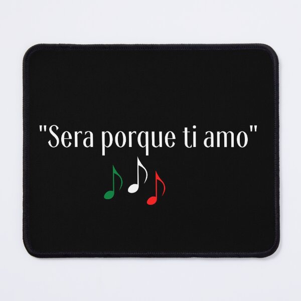 Item preview, "Sera porque ti amo" T-SHIRT ITALIAN SONG designed and sold by monoso0607.
