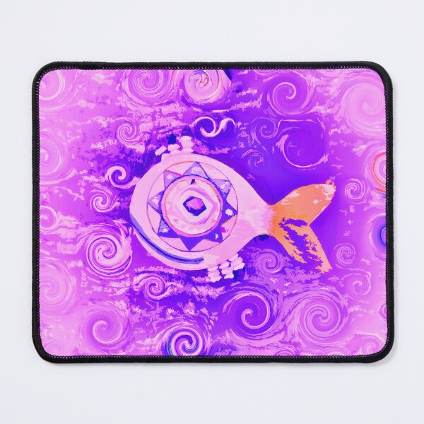 Item preview, Bohemian Fish Groovy Hippie Vibes Coastal Boho Style Décor or Art 2 of 2 designed and sold by Beachy.