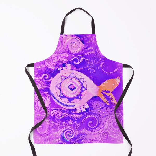 Item preview, Bohemian Fish Groovy Hippie Vibes Coastal Boho Style Décor or Art 2 of 2 designed and sold by Beachy.