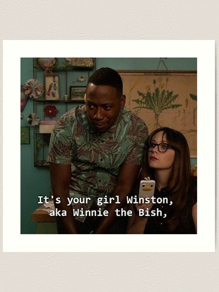 new girl winston meme