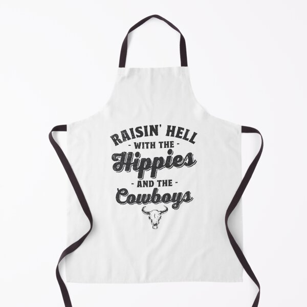 Item preview, Raisin' Hell With Hippies And The Cowboys Western Aesthetic designed and sold by TonySpencer.