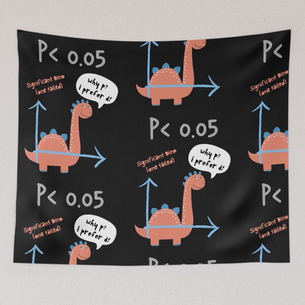 Item preview, Statistically Significant Dinosaur Data Science  designed and sold by t1n3333.