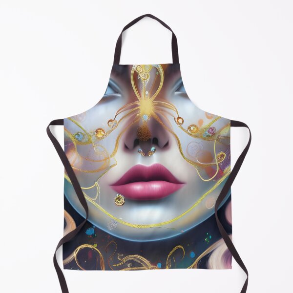 Item preview, Abstracted Realities: Surreal Woman Portrait with Intriguing Details designed and sold by artmanikin.