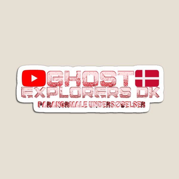 Item preview, Ghost Explorers DK Original Logo 2019 designed and sold by GhostExplorerDK.