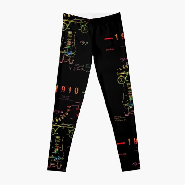 Roller Skate Leggings for Sale Redbubble