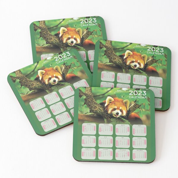 Item preview, Red Panda 2023 Calendar For Red Panda Lovers designed and sold by designartmed.