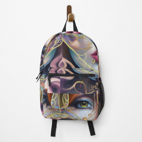 Item preview, Abstracted Realities: Surreal Woman Portrait with Intriguing Details designed and sold by artmanikin.