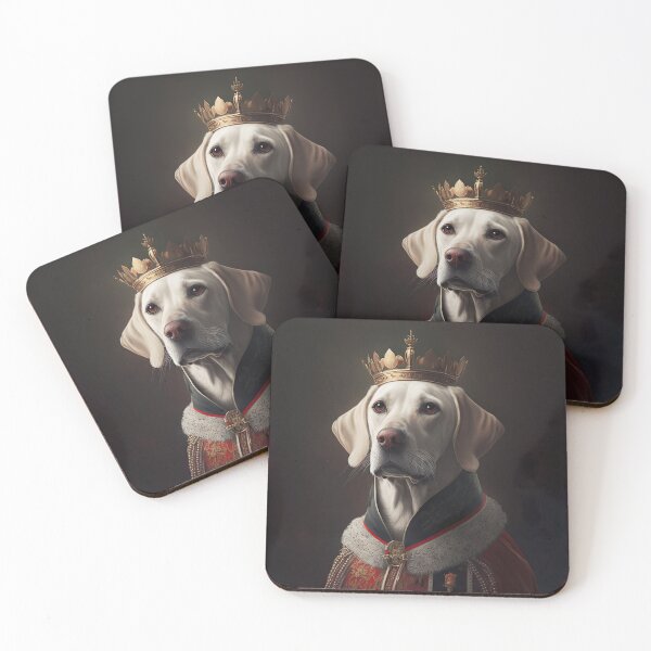 Item preview, Dog King of England Style Monarchy designed and sold by unrealartwork.