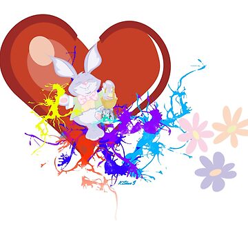Artwork thumbnail, I hart the Easter buny by KennyRays