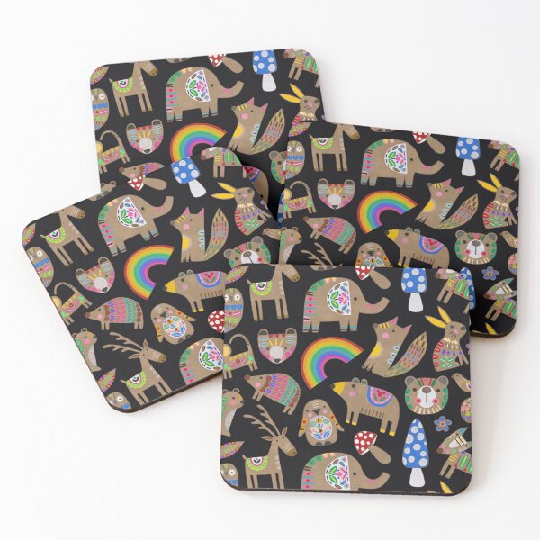 Item preview, All The Animals - Black designed and sold by KarlyArtDesign.