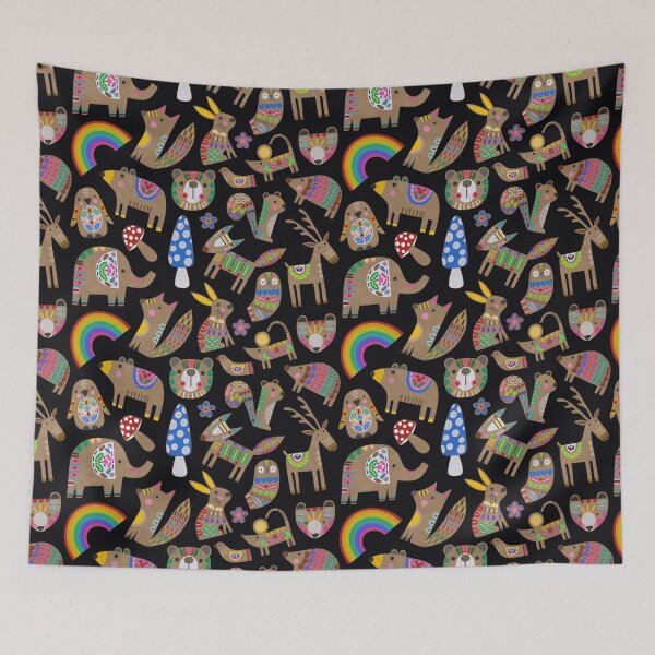 Item preview, All The Animals - Black designed and sold by KarlyArtDesign.