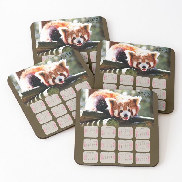 Item preview, Red Panda 2023 Calendar For Red Panda Lovers designed and sold by designartmed.