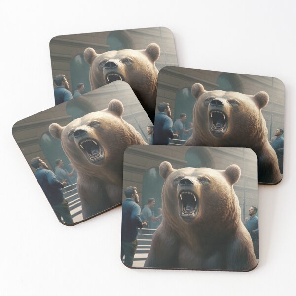 Item preview, Angry Bear Walks the Streets designed and sold by Paul Neuhaus.