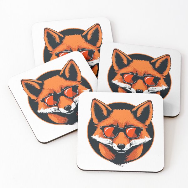 Item preview, Fox on shades 2 designed and sold by izakaya 55.