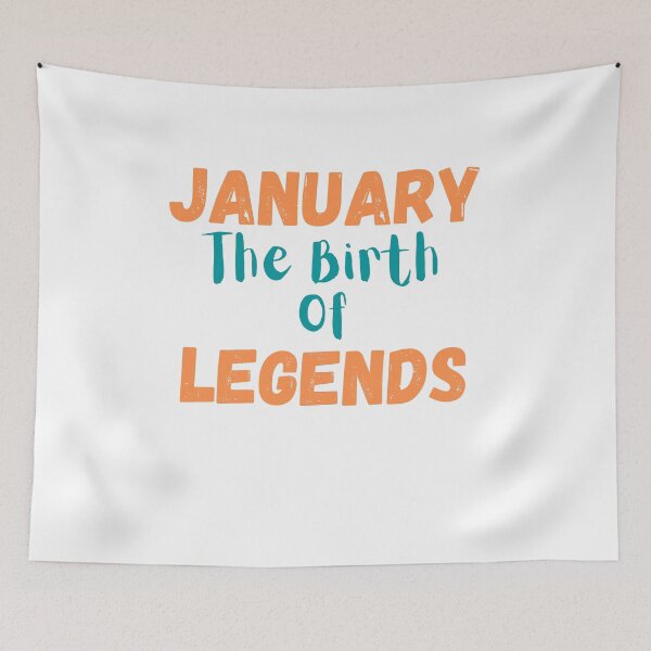 Item preview, January The Birth Of Legends designed and sold by LadyHustle.