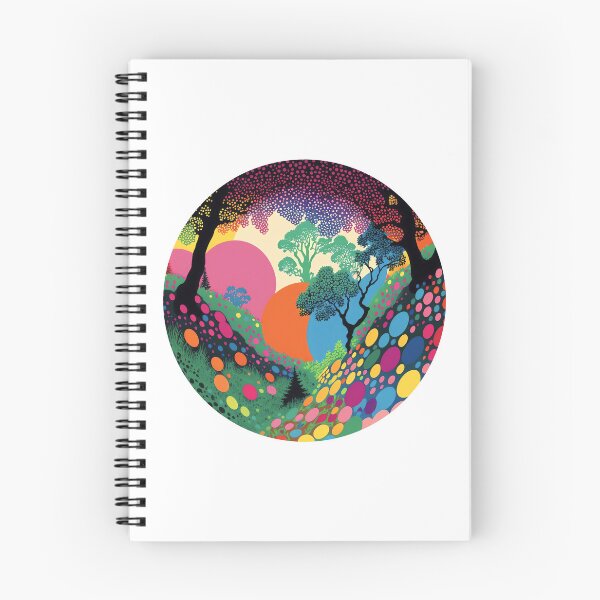 Item preview, Japanese Kusama Magical Forest, Hippy, Nature, Trees, Dots designed and sold by Artefact3000.
