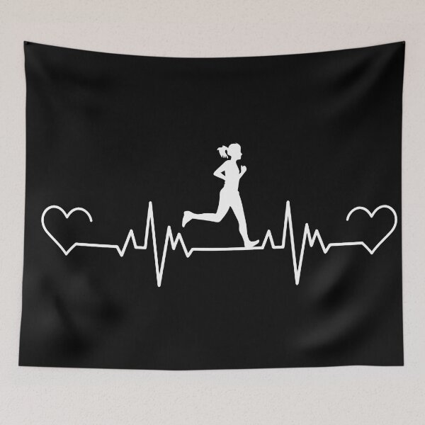 Item preview, Running heartbeat Cross country running for women designed and sold by seritik.