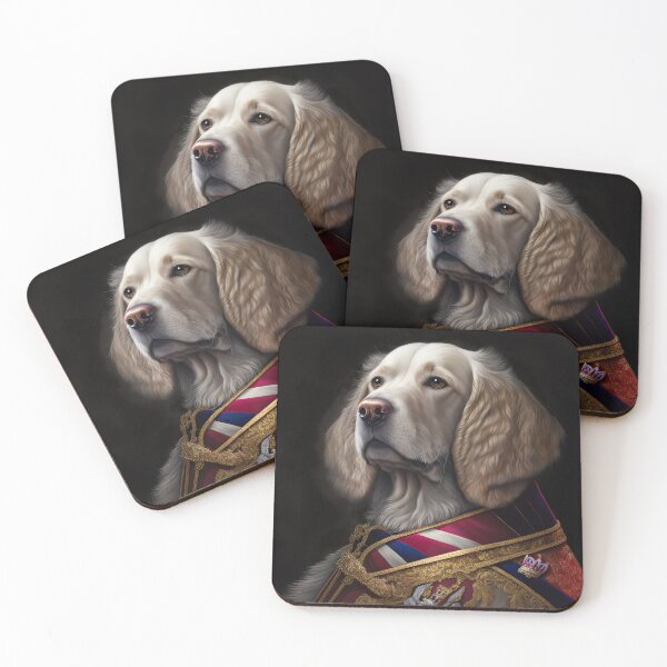 Item preview, Another Dog King of England Style Monarchy Portrait designed and sold by unrealartwork.